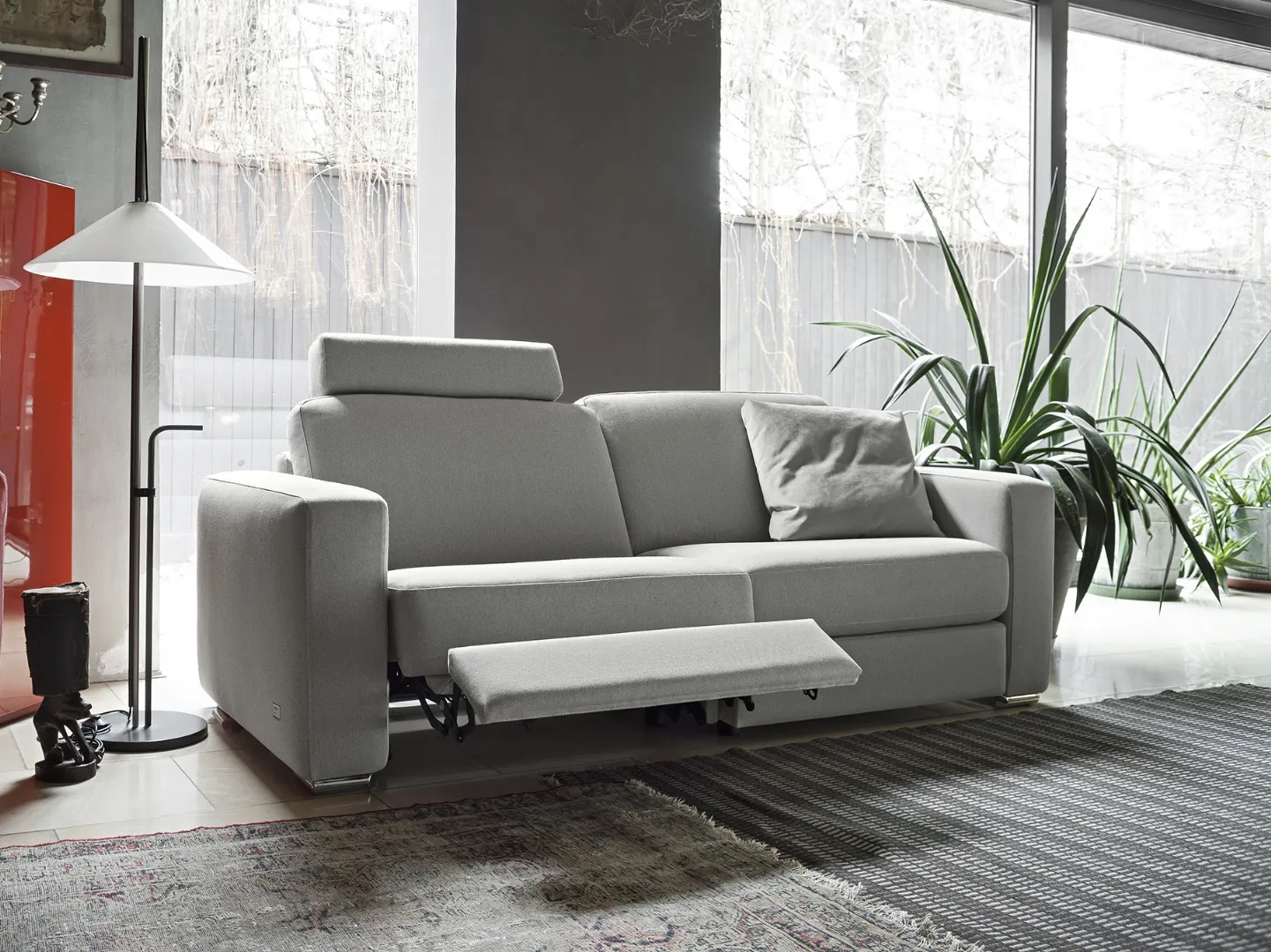 extendable sofa 2 places