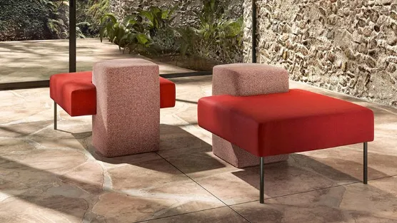 pouf seating system
