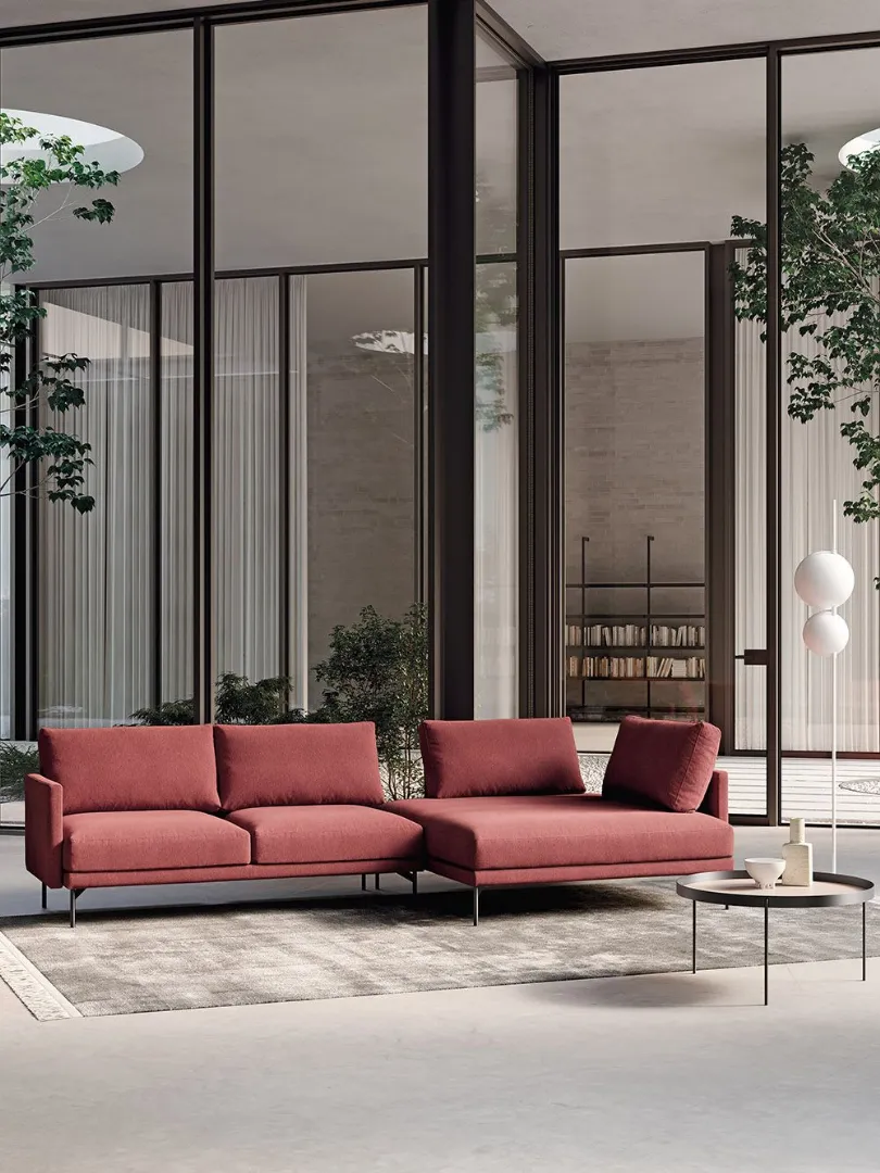 Sofa with island element 